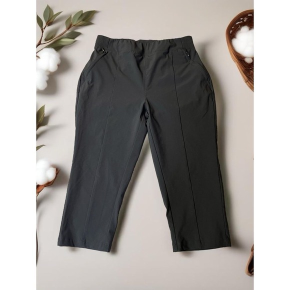 Columbia Pants - Columbia Black Capri Athletic Pants Performance Stretch Quick Dry Activewear S